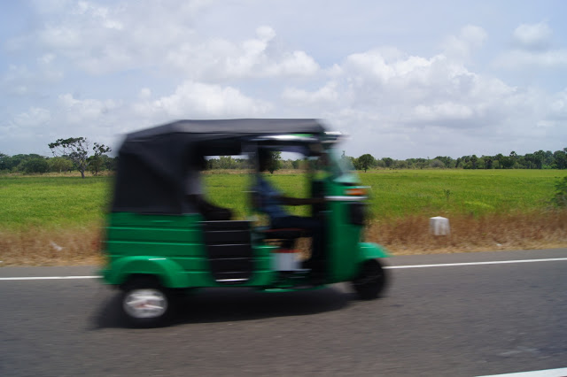 Tuctuc: Meist schneller als erlaubt, prägen sie das Strassenbild von Sri Lanka. 